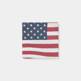 Stars och stripes post-it block