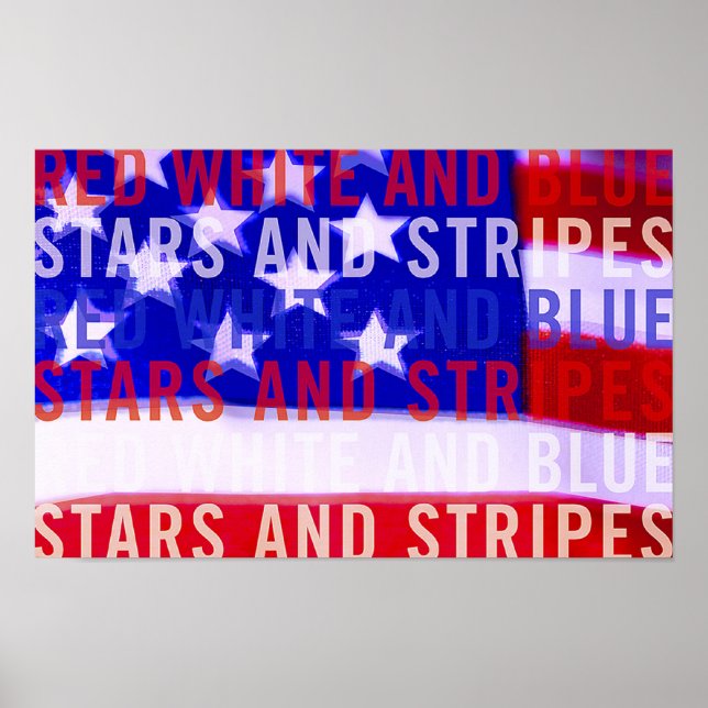 Stars och stripes poster (Framsidan)