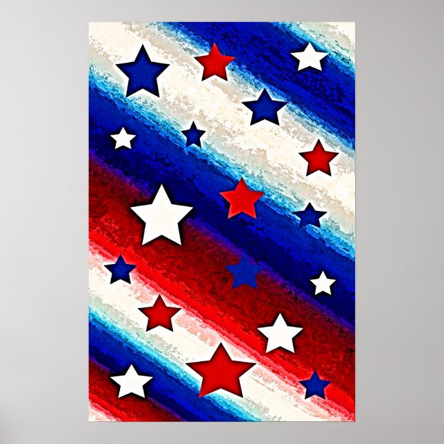 STARS OCH STRIPES Poster (Framsidan)