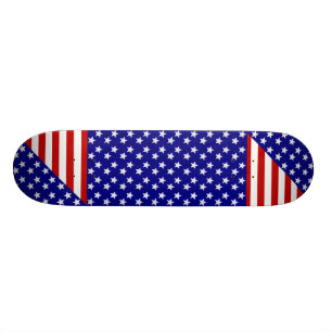 Stars och stripes skateboard bräda 19,5 cm