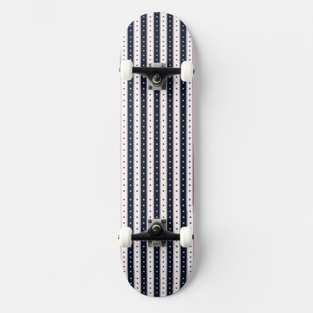 Stars och stripes skateboard bräda 20,5 cm (Framsida)