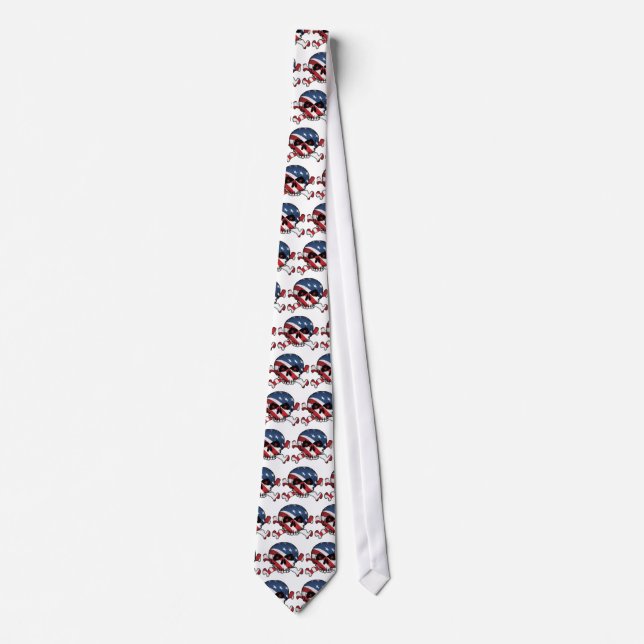 Stars och stripes Skull Slips (Framsida)