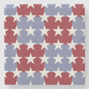 Stars och stripes stenunderlägg