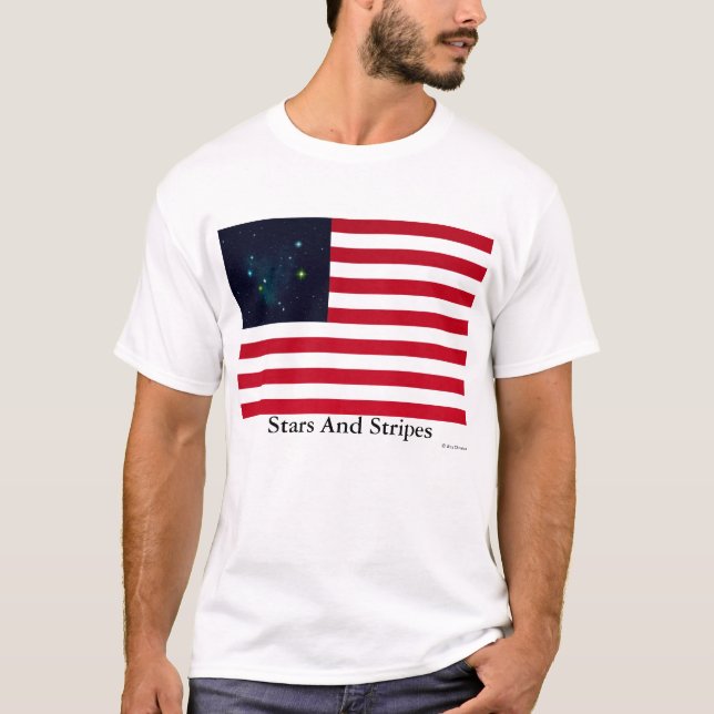 Stars och stripes tee shirt (Framsida)