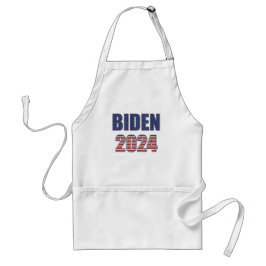 Stars och stripes Typografi Biden 2024 Förkläde