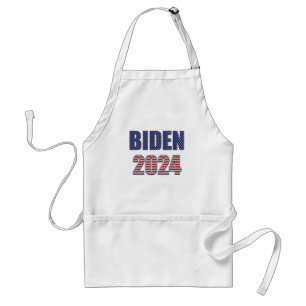 Stars och stripes Typografi Biden 2024 Förkläde