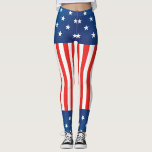 Stars och stripes USA Leggings
