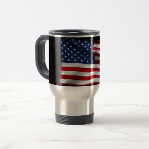 Stars och stripes USA Patriotic American Flagga Resemugg