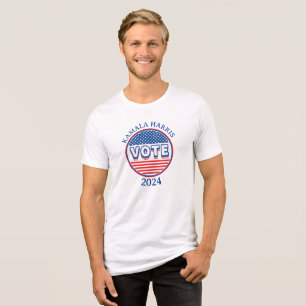 Stars och stripes Vote USA - Val T Shirt