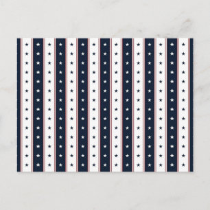 Stars och stripes vykort