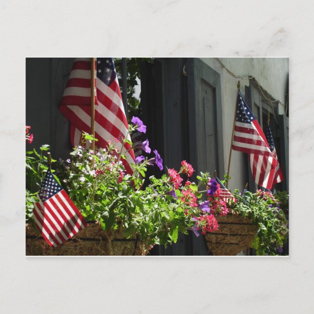 Stars och stripes vykort (Framsida)