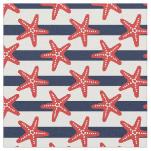 Stars och stripesmönster tyg