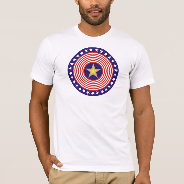 Stars och stripest-skjorta t shirt (Framsida)