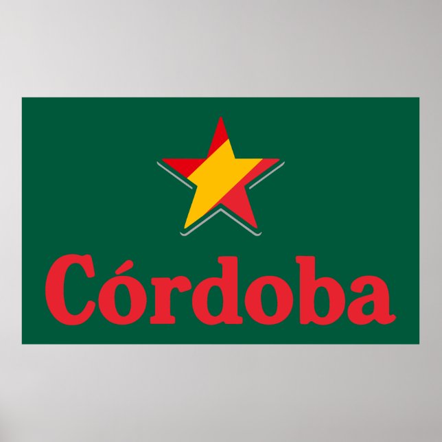 Stars of Spain – Cordoba Poster (Framsidan)