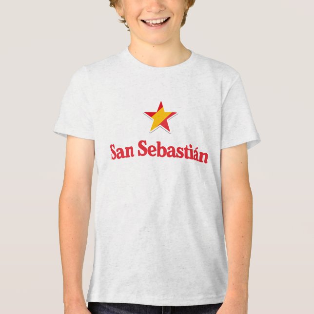 Stars of Spain – San Sebastian T Shirt (Framsida)