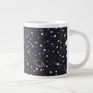 Stars & Planets Mönster Jumbo Mugg