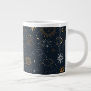 Stars & Planets Mönster Jumbo Mugg
