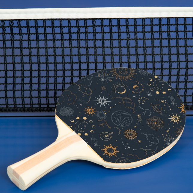 Stars & Planets Mönster Pingisracket (Insitu)