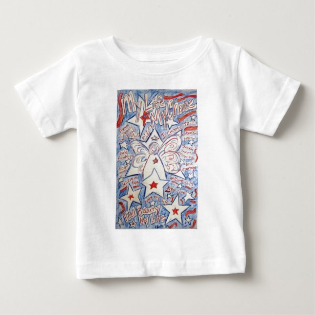Stars & Rand Angel T-shirt (Framsida)