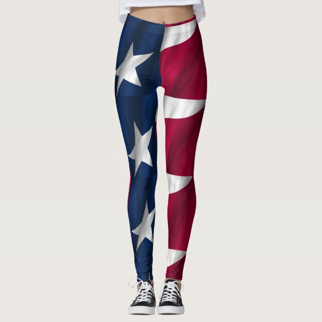 Stars & rand balkar leggings (Framsida)