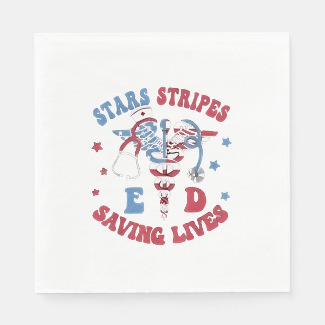 Stars Rand E D Sparar liv Pappersservett (Framsidan)