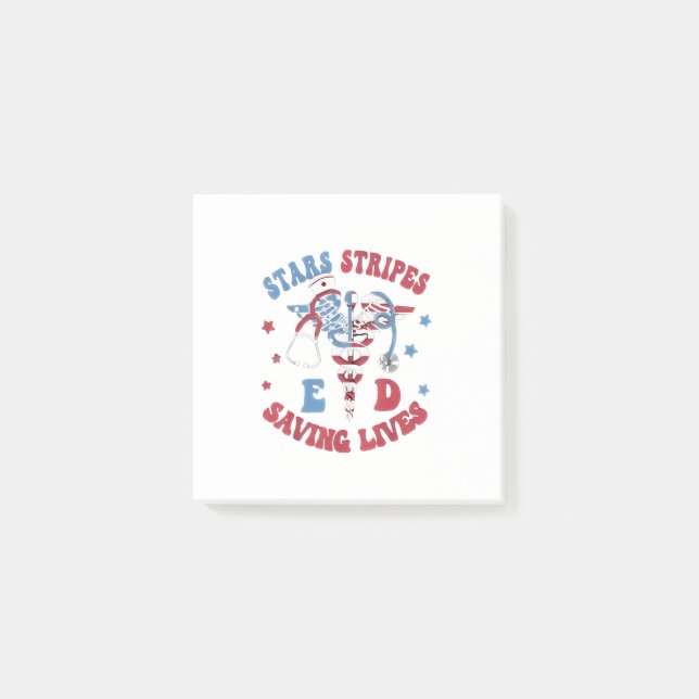 Stars Rand E D Sparar liv Post-it Block (Framsida)
