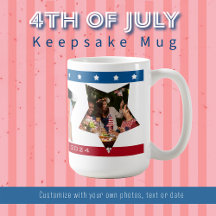 Stars Rand Foto 4 juli Mugg