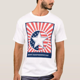 Stars & Rand Independence day T Shirt