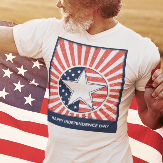Stars & Rand Independence day T Shirt (Skapare uppladdad)
