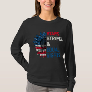 Stars Rand jämlika Höger 4:e juli Kvinnors rigg T Shirt