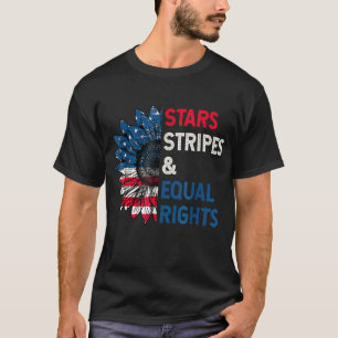 Stars Rand jämlika Höger 4:e juli Kvinnors rigg T Shirt