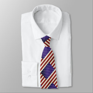 Stars & Rand Neck Tie Slips