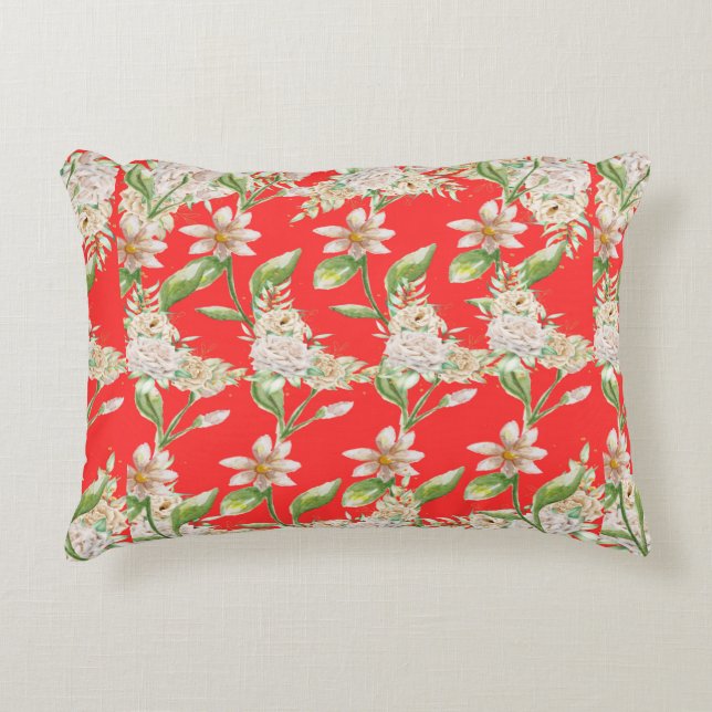 "Stars, Rand och Mjuka nätter." Prydnadskudde (Framsidan)