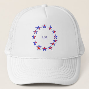Stars & Rand Patriotic Cap. Keps