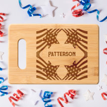 Stars & Rand Patriotic Wood