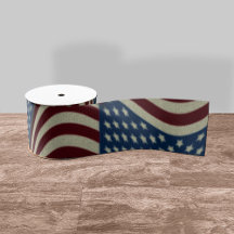 Stars & Rand Red & Blue USA American Flagga