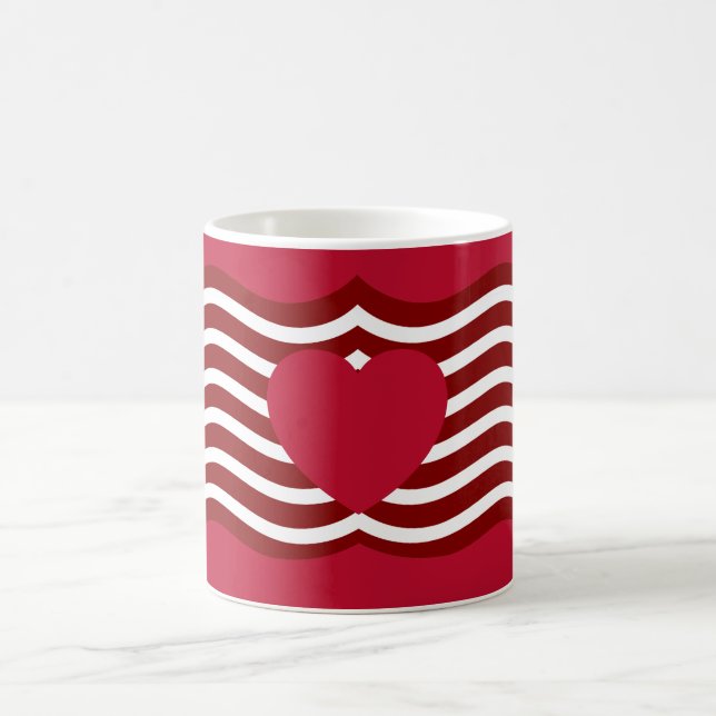 Stars & Rand USA flagga Mugg - Drinkware för kombi (Center)