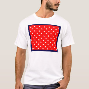 Stars Rött vitt blått MUSEUM Zazzle-gåvor T Shirt