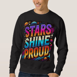 Stars Shine Proud Lång Ärmad Tröja