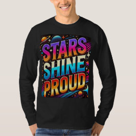 Stars Shine Proud T Shirt