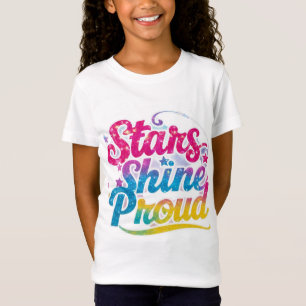 Stars Shine Proud T-Shirt - Radiant Patriotism