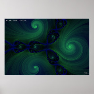 Stars som "Gogh" Poster