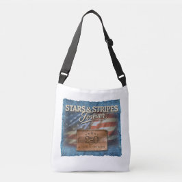Stars & Stripes Forever - Crossbody Tote Bag Axelväska