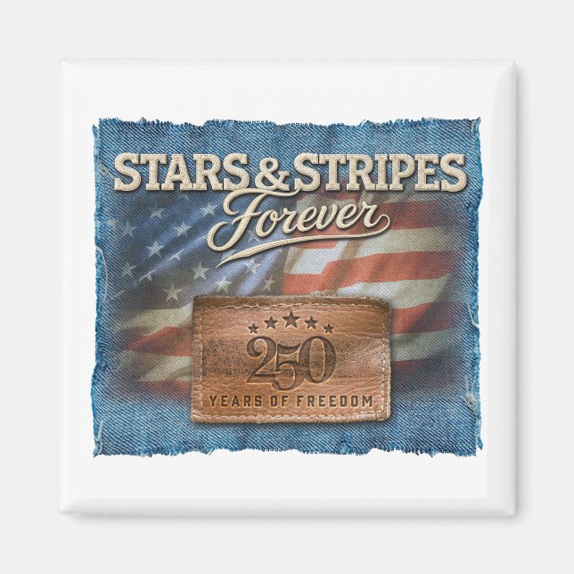 Stars & Stripes Forever - Magnet (Framsidan)