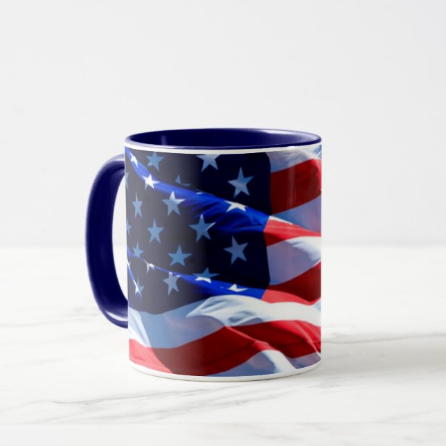 “Stars & Stripes” Mugg (Framsida vänster)