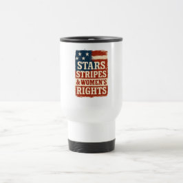 Stars, Stripes & Women’s Rights Distressed Flag Resemugg