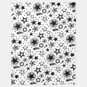 Stars Tattoos black + dina idéer Fleecefilt