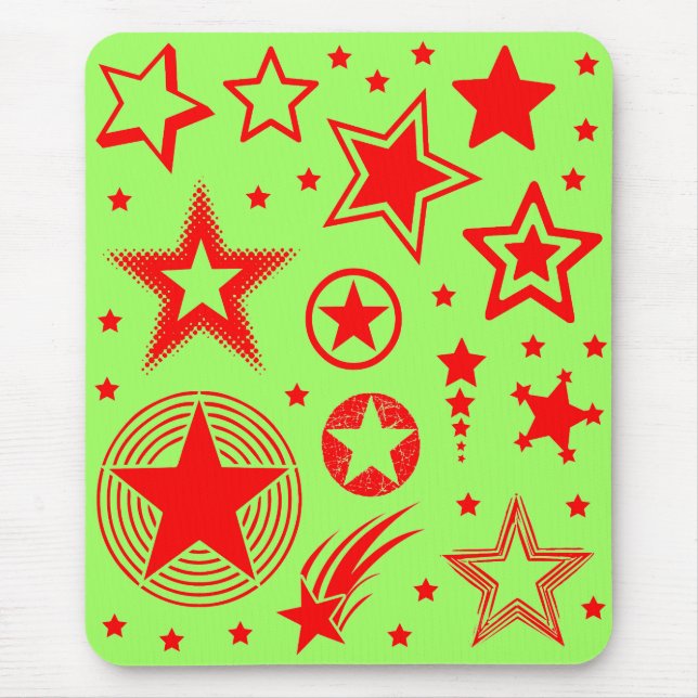 Stars Tattoos Red + dina idéer Musmatta (Framsidan)