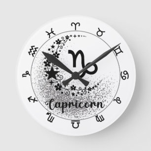 Stars Time! Hitta din magiska Zodiac-klocka! Rund Klocka