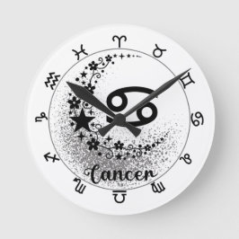 Stars Time! Hitta din magiska Zodiac-klocka! Rund Klocka